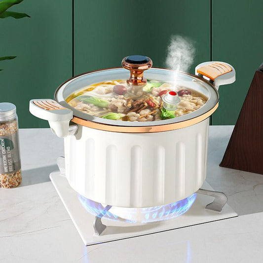Mikrotryckkokare i emalj med non-stick-teknik(49% rabatt +Fri frakt)