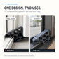 🚪 50% RABATT NU! 🛡️ Secure Track Door Stop – säker dörrstopp, stötdämpande & minimalistisk design – perfekt för skjutdörrar, fönster och balkongdörrar ✨🏠