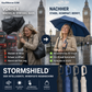 🌧️Stormvärn Vändbar Automatisk Paraply🛡️ Vindtåligt 10/10 • Extra förstärkt ram • Reflexdetaljer för nattsäkerhet ⚡