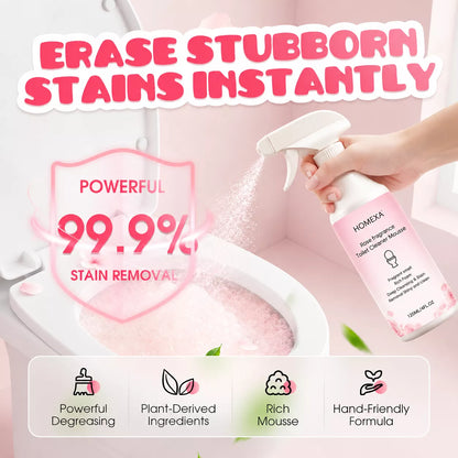 🥳 2026 HOT SALE 🥳🛁🧹 Badrumsrengöringsspray – löser upp kalkavlagringar, tvåltrester och vattenfläckar utan skrubbning. Används på glas, kakel och kranar – lämnar en fräsch botanisk doft. Mild formel, inga skarpa ångor! ✨💪
