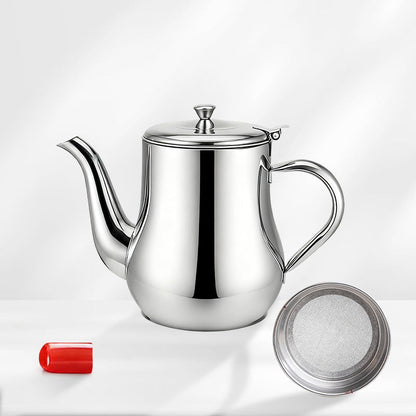 🔥Tidsbegränsad kampanj🔥Rostfritt stål oljefilterkanna