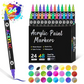 Dubbelspetsad akrylmarker