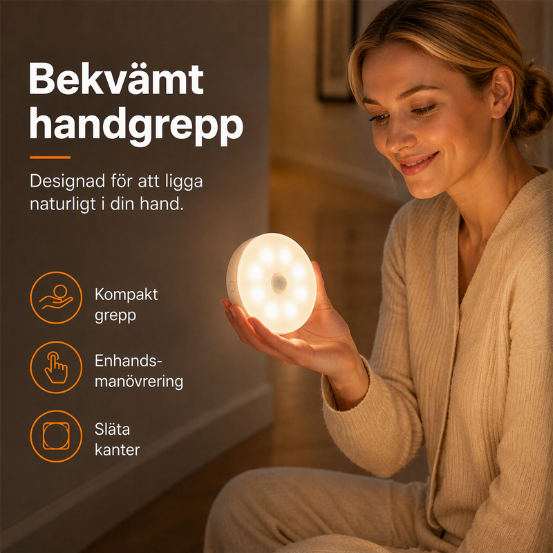 ✨ Nyhet för 2026 | LED-belysning med rörelsesensor | Enkel montering, 3 lägen 🔆【50 % rabatt】