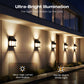 🎁 50 % RABATT! 💡 SOLCELLSDRIVEN VÄGGLAMP - Rörelsesensor & väderbeständig 🌟🛒