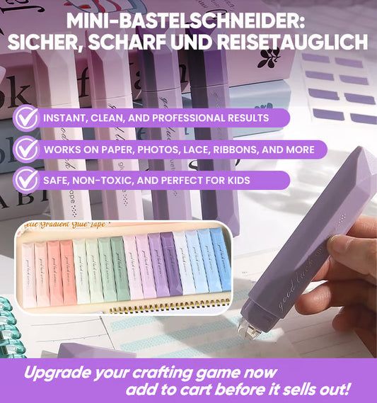 🔥KÖP MER SPARA MER🔥4 st dubbelhäftande tejprulle för pyssel