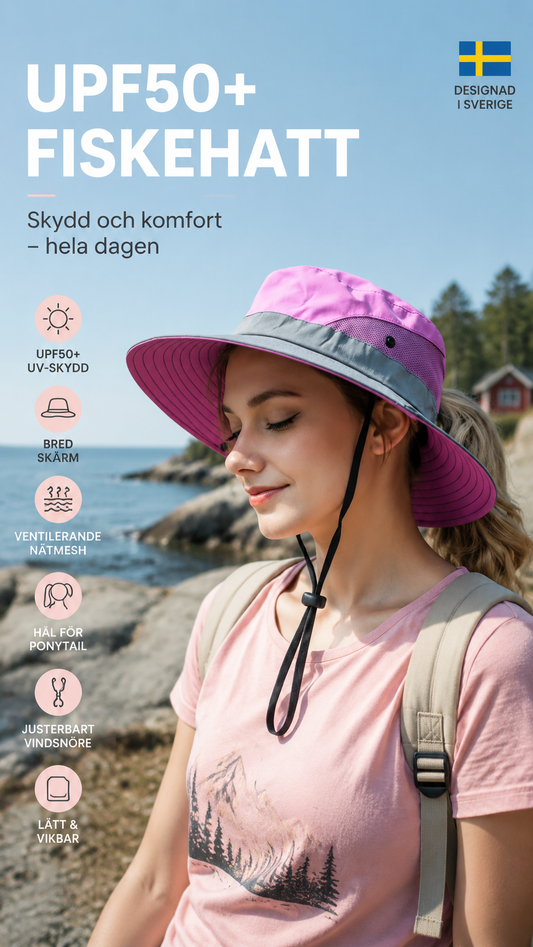 ⏳Begränsad tid – 50% rabatt⏰🔥 UV-skydd vikbar solhatt