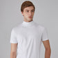 🔈🔈2026 nyår Hot Sale - 50% RABATT🎁Hög hals Slim Fit T-shirt för män