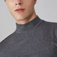 🔈🔈2026 nyår Hot Sale - 50% RABATT🎁Hög hals Slim Fit T-shirt för män