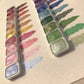 🎨Set med 20 akvarellfärger 🎨🌈 + 11 akvarellkritor 🖌️