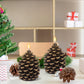 🔥Julrea – upp till 49 % rabatt🎅🎅Flamlösa LED grankotte ljus för juldekoration