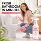🥳 2026 HOT SALE 🥳🛁🧹 Badrumsrengöringsspray – löser upp kalkavlagringar, tvåltrester och vattenfläckar utan skrubbning. Används på glas, kakel och kranar – lämnar en fräsch botanisk doft. Mild formel, inga skarpa ångor! ✨💪