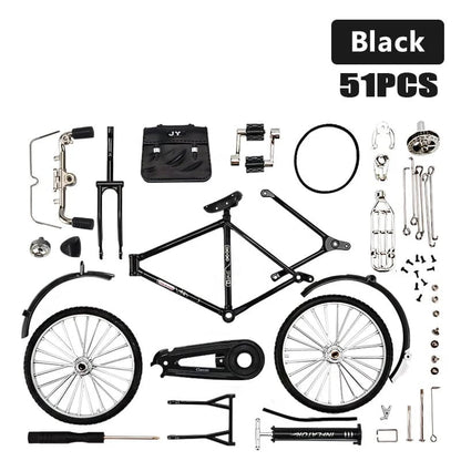 🔥🎁Nyhet 50 % RABATT🔥DIY Cykelmodellbyggsats - Detaljerad Skalmodell med Verktyg för Byggande och Utställning 🚴‍♂️🎁