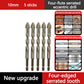 🔥2025 Hot Sale🔥Hög kvalitet 4-Flute Serrated Eccentric Drill Bit Set