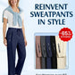 💖💖 SISTA DAGEN – 60% RABATT! 💖🎁 Unisex ultramjuka stretchbyxor med perfekt fall för en avslappnad stil