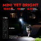 🔦 50 % RABATT 🧲 Magnetisk LED-arbetslampa – 1500 lumen, UV-ljus & röd laser – perfekt för verkstad, camping & nödsituationer ⚡
