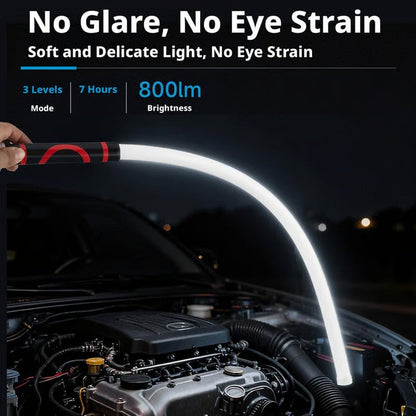 📢📢 50 % rabatt!! ⏰ Flexibel LED-ljusslinga i silikon – vattentät, dimbar och enkel att installera både inom- och utomhus 🏠