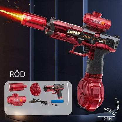 🌊Sommarrea 49% rabatt🔫🔥Köp 2 och få fri frakt💦Fast Mode Ice Explosion Pistol Vattenpistol