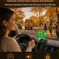 🚗50% RABATT NU! Head-up-display för bil med GPS, digital hastighetsmätare – nedräkning till trafikljus och rödljusvarning via HUD, universell varningsenhet för förarsäkerhet för att undvika böter vid stadskörning