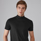 🔈🔈2026 nyår Hot Sale - 50% RABATT🎁Hög hals Slim Fit T-shirt för män