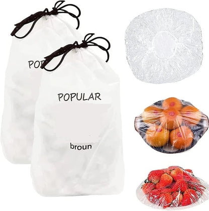 🛒 50% RABATT NU! 🔥 Återanvändbara matförvaringspåsar – Tättslutande, miljövänliga, perfekt för förvaring av livsmedel i kyl och frys 🥦🍎