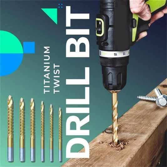 (🔥Hot Sale-49% rabatt) - Tillbehör för elverktyg med spiralborr (6 stycken)