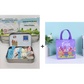 🔥Bästa påskpresenten - 60% RABATT! 🎁🐇Mummy Bunny Mini Plyschfickask i Plåt