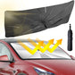 ☀️ 50% RABATT NU!🚗 Sammenlegbart Bilvinduskyld – Blokkerer UV & Varme – Beskytter Dashbord & Interiør 🛡️