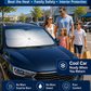 ☀️ 50% RABATT NU!🚗 Sammenlegbart Bilvinduskyld – Blokkerer UV & Varme – Beskytter Dashbord & Interiør 🛡️