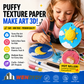 🎨 50% RABATT NU! Magic Fluffy Pigments & 3D‑papper – rita, fukta och se motivet svälla – kreativ magi för alla åldrar ✨🖌️