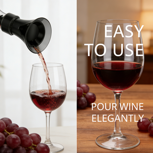 🍷 Köp 1, få 1 gratis! 🧴 2-i-1-vinbevarare – vakuumpump och förseglare i ett – bevarar vinets friska smak och fylliga doft ✨