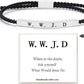 Inspire Armband GUD ÄR I KONTROLL/WWJD - Elegant design med unika mönster och bokstäver