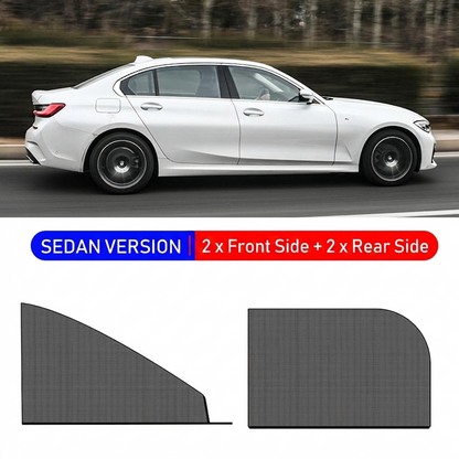 🌞Välkomna våren med 50 % rabatt!🛡️Fönsternät till bilen – 100 % solskydd & myggskydd – Andningsbar & UV-skydd – Enkel installation