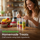 🔥Sista dagen⏱️Köp 1 få 1 gratis‼️⚡100 gör-det-själv-glasspåsar