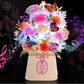 🎉🎁 50% rabatt ✨3D Pop-Up Musikalisk Blombukettkort med Ljus