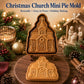 🔥HETT REA 50% RABATT✝️ Tro & Jesu Kristi Jul Mini Pajformar | Återanvändbara präglade formar för att forma detaljerade pajer med bönetexter, julklappar och så vidare🥧✨