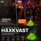 📢📢 Halva priset!! ⏰🧙 Animerad Halloween-dekoration: Häxa på kvast med ljus och ljud