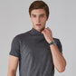 🔈🔈2026 nyår Hot Sale - 50% RABATT🎁Hög hals Slim Fit T-shirt för män