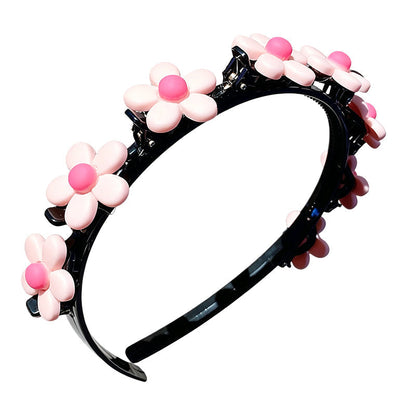 🎀 Köp 1 få 1 gratis! ✨ Söt flätad hårnål – fin dekoration för flickor – stadigt grepp & enkel användning – perfekt present till dottern 💝