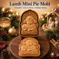 🔥HETT REA 50% RABATT✝️ Tro & Jesu Kristi Jul Mini Pajformar | Återanvändbara präglade formar för att forma detaljerade pajer med bönetexter, julklappar och så vidare🥧✨