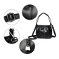👜✨ Avslappnad veckad väska i mjukt läder ✨ – Praktisk bucket-väska med stil 💼 Lätt, slitstark och perfekt för vardagsbruk! 🌟