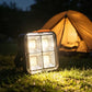 💡50% Rabatt☀️ Bärbart Solljus med 4 Belysningslägen – Laddningsbart, Justerbart & Perfekt För Utomhusbruk & Nödsituationer 🏕️