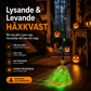 📢📢 Halva priset!! ⏰🧙 Animerad Halloween-dekoration: Häxa på kvast med ljus och ljud