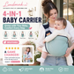 👶💛 50 % RABATT NU! 4-i-1 Bärsele med Ventilerande Mesh – 0–36 Månader, Fram & Rygg – Nära Barnet, Händerna Fria ✨