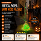 📢📢 Halva priset!! ⏰🧙 Animerad Halloween-dekoration: Häxa på kvast med ljus och ljud