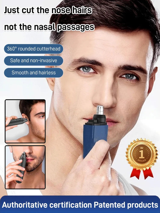🎁Säljer mycket💕 Uppladdningsbar bärbar näshårstrimmer