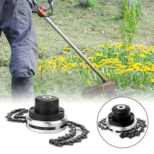 ⏳BEGRÄNSAT ERBJUDANDE 50% RABATT🌞Universellt ogräsröjarhuvud 🌿 – Passar de flesta gas- och elektriska trimmers, Enkel verktygsfri installation, Kraftigt stål och hållbar plast, Precisionskantning och trimning