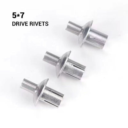 🔥KÖP MER SPARA MER🔥 50 PCS drivnitar och försänkta nitar