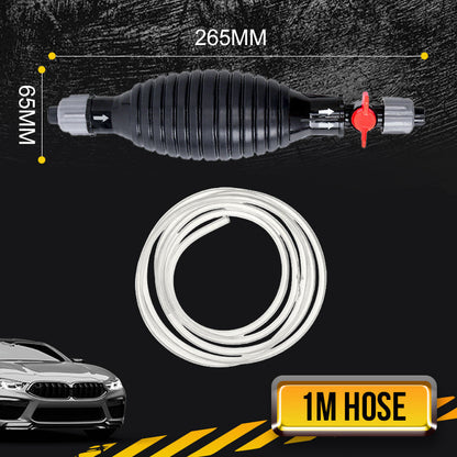 🛠️⚡BEGRÄNSAT ERBJUDANDE✨Töm behållare, byt olja och flytta vätskor med stabil anslutning och justerbart flöde – Multifunktionell sugpump för garage & verkstad