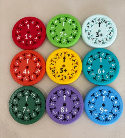 🔥Mest Pedagogiska fidget spinners för matematik