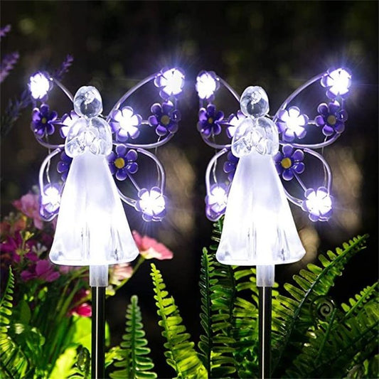 🔥Het försäljning under 2026👼VATTENTÄTT SOLAR ANGEL-LJUS